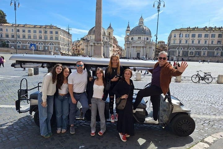 Rome Golf Cart Small Group Tour: Landmarks, Views and Fountains — photo 1 of 8
