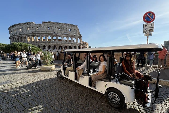 Rome Golf Cart Tour: Private & Small Group Half-Day Experience — photo 1 of 15