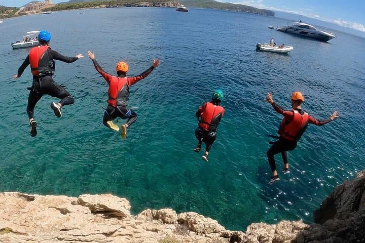 Coasteering at Cala Dragunara in Porto Conte Park from Alghero — photo 1 of 6