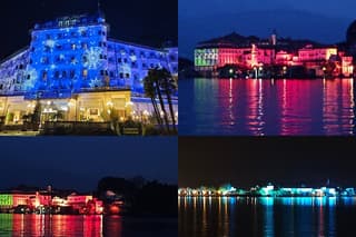 Lake Maggiore Stresa Holiday Season Christmas Lights Tour