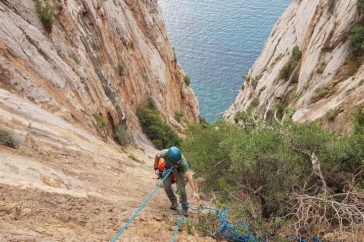 Masua Dry Canyoning in the Porto Flavia Canal — photo 1 of 8