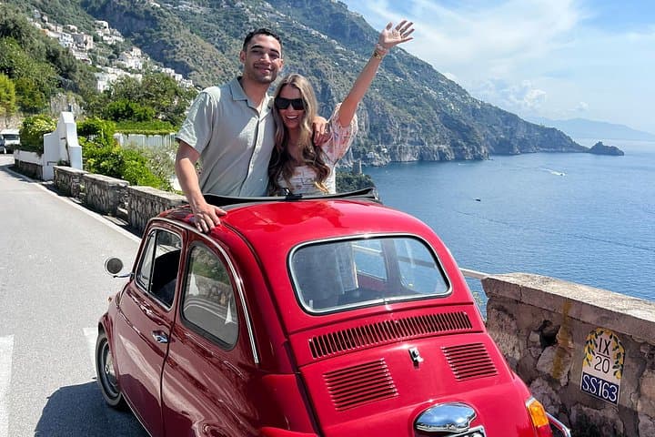 Private Amalfi Coast Vintage Fiat 500 Tour: Positano to Amalfi — photo 1 of 44