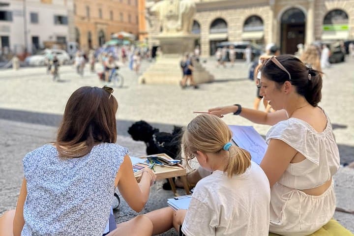 Private Family Scavenger Hunt & Art Lab Tour – Rome Landmarks — photo 1 of 21