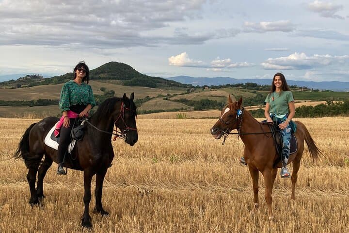 Horseback riding through the vineyards in Montepulciano Tuscany — photo 1 of 5
