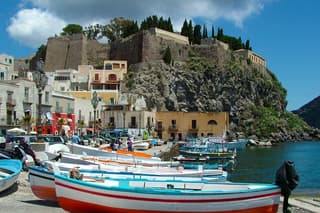 Sightseeing Little Paradise Car Tour from Lipari Cruise Port