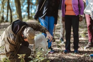 Truffle hunting with Pasta Lunch, Wine and a San Gimignano Walk