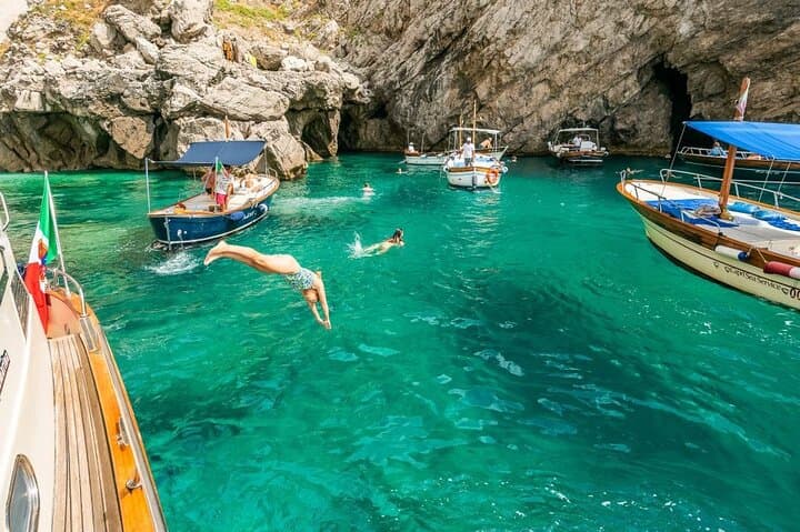 From Sorrento: Positano & Amalfi Coast Boat Tour with Pick Up — photo 1 of 21