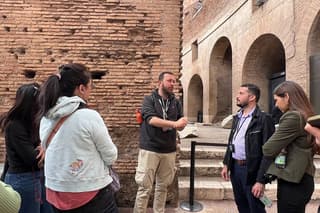 Colosseum Underground or Arena Platform