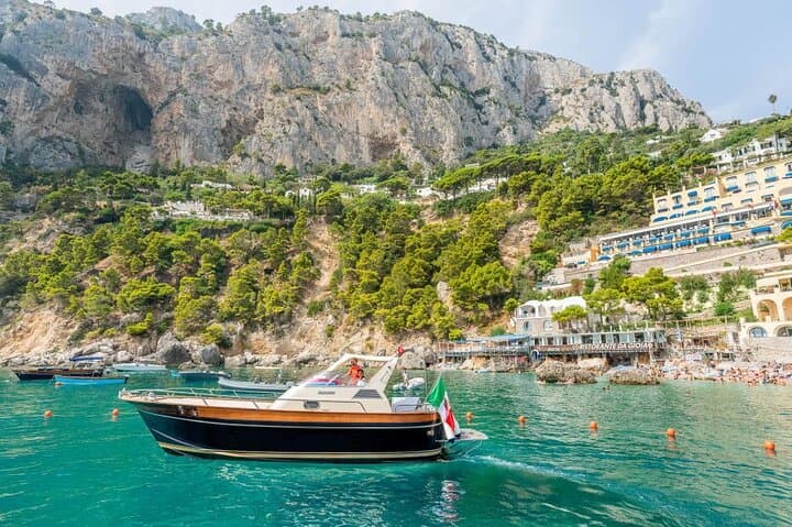 Sorrento: Capri Select Boat Trip with Swim, Drinks & Pick Up — photo 1 of 19