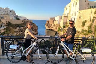 Bike tour of the coast of Polignano