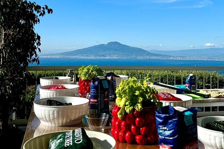 Pizza School with Nino overlooking Vesuvius in Sorrento — photo 1 of 19