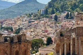 From Catania: Taormina Old Town and Sunset Boat Tour