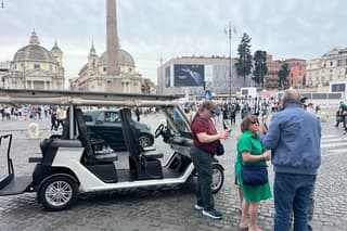Rome Private Golf Cart Tour