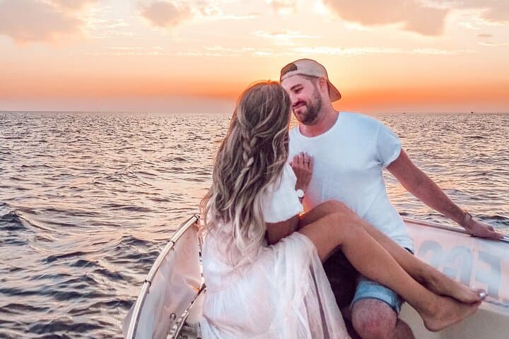 Small Group Cinque Terre Sunset Boat Tour with Prosecco and Swim — photo 1 of 30
