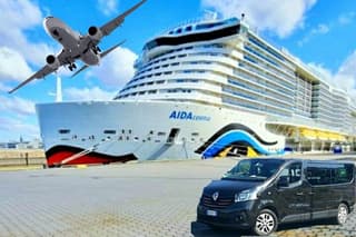 From Civitavecchia Cruise Port to FCO Airport or Rome