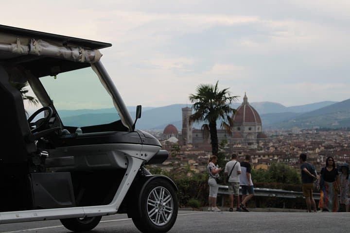 Florence Private Golf Cart Tour Art Tuscan Landscapes and Wine — photo 1 of 12