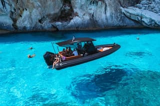 Boat excursion in the Gulf of Orosei
