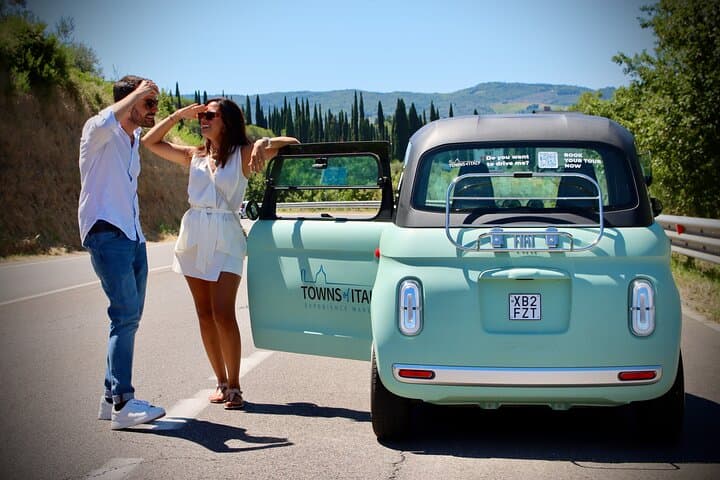 Florence Fiat Topolino E Car Tour Chianti Wine and Lunch — photo 1 of 14