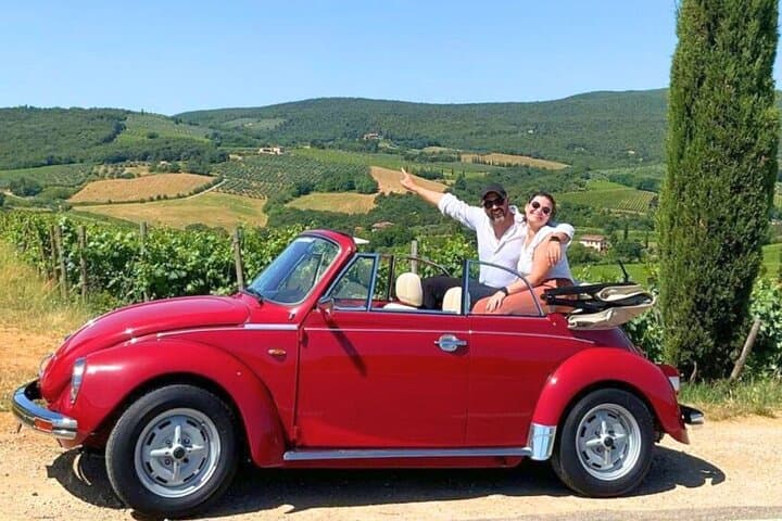 Original Private Tuscany tour by Vintage Beetle car & Wine — photo 1 of 12