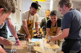Olbia : Traditional Pasta Course + lunch + pickup included