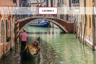 Grand Canal Gondola Ride with Comments in Spanish