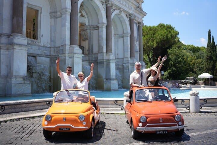 Rome Vintage Fiat 500 car Tour With Photographer — photo 1 of 51