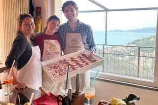 Italian Cooking Class at Local Home with Portofino View