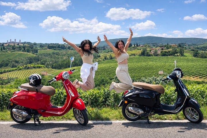 From Florence: Small-Group Tuscany Vespa Tour with Lunch & Wine — photo 1 of 18