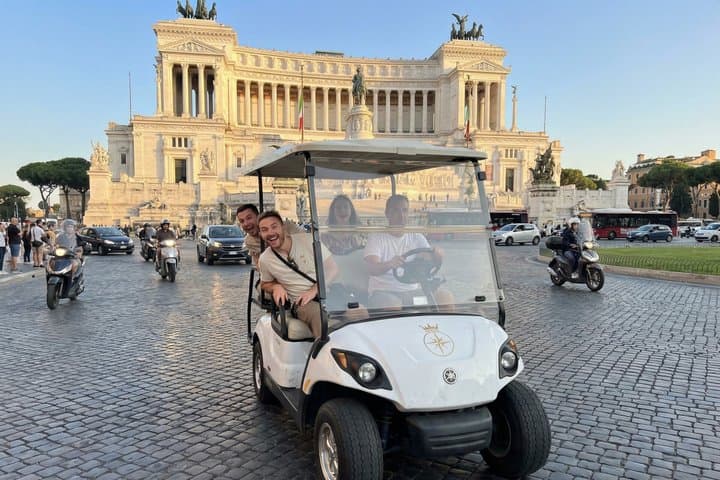 Rome 3H Private Golf Cart Tour with Pick Up and Drop Off Included — photo 1 of 13
