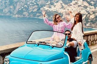 Amalfi Coast Panoramic tour in Vintage 500 Jolly