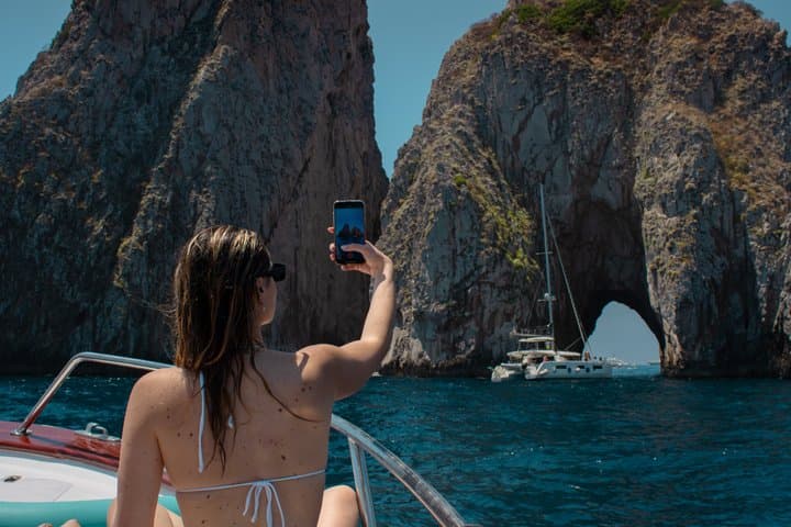 Capri Boat tour from Positano with Light Lunch, Drinks & Swim — photo 1 of 12