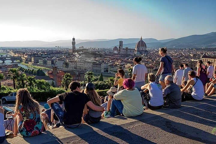 Tour in golf cart Piazzale Michelangelo and hills of florence — photo 1 of 9
