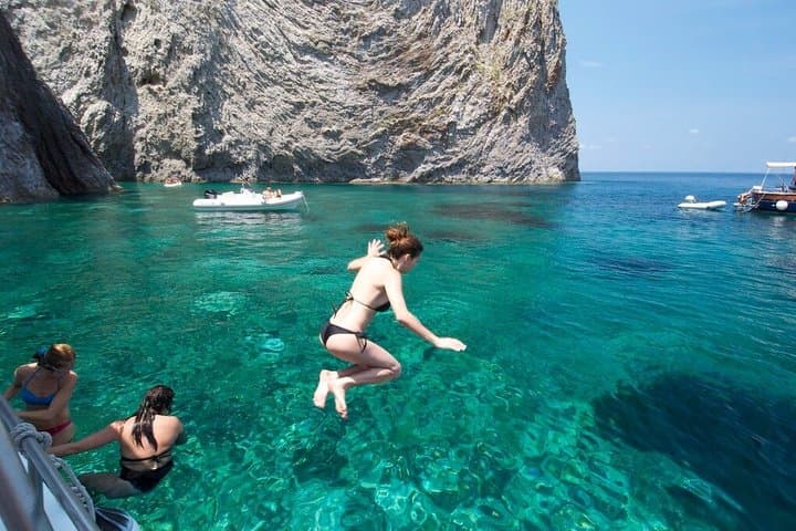 From Anzio: Ponza Boat Tour Swimming & Lunch + Ferry Tickets — photo 1 of 44