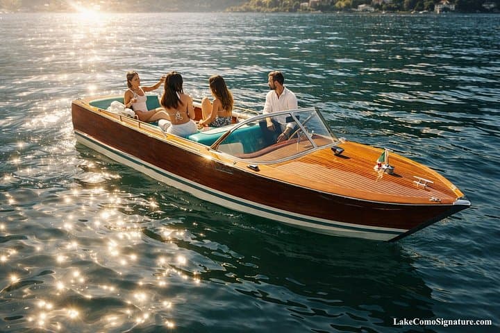 Exclusive Vintage Wooden Boat Tour on Lake Como — photo 1 of 16