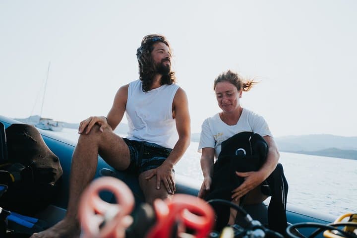 Baptism of the sea in the Archipelago of La Maddalena da Cannigione — photo 1 of 13