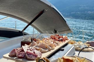 Lake Como Catamaran Cruise with Local Aperitif from Menaggio
