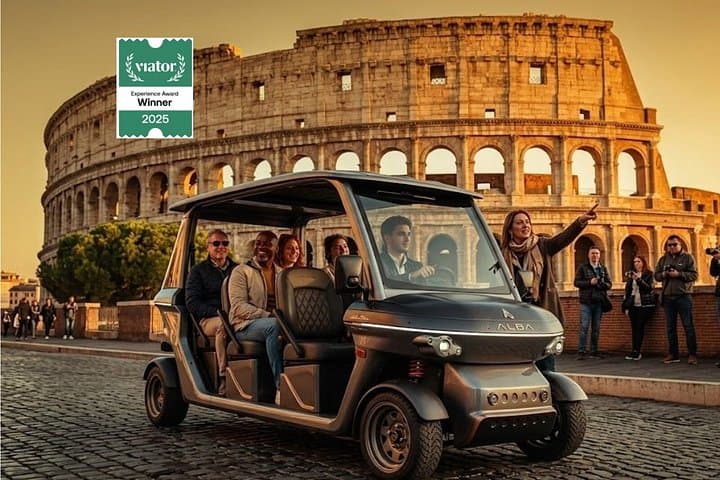 Rome Private Highlights Golf Cart Tour with Gelato — photo 1 of 50