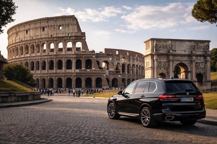 Rome in 3 Hours Private Luxury Car Tour and Audio Guide — photo 1 of 11