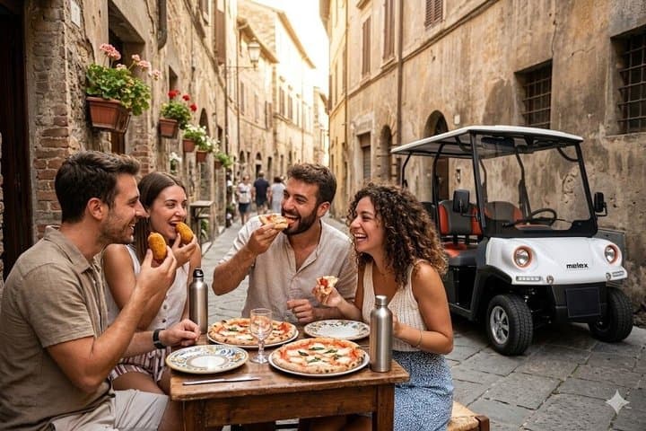 Rome by Golf Cart: Private Street Food Experience & Local Secrets — photo 1 of 16