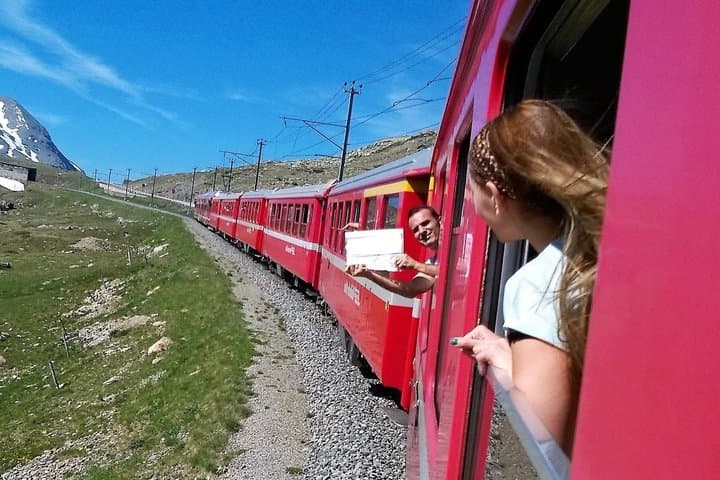 Bernina Red Train, Swiss Alps & St Moritz From Milan — photo 1 of 31