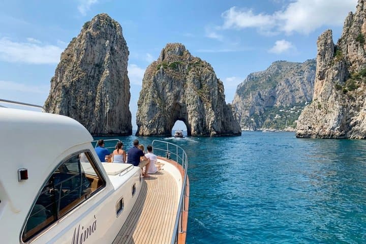 Capri Adventure Cruise: Sea Caves, Coastline & Blue Grotto Visit — photo 1 of 21