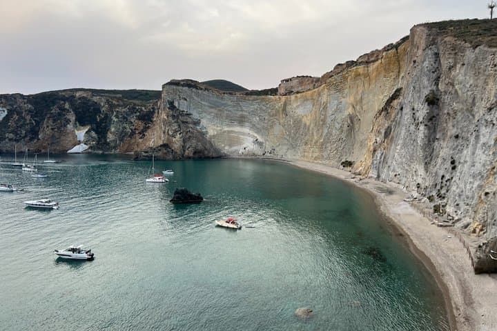 From Terracina Ponza Boat Tour with Ferry Lunch Snorkel Option — photo 1 of 11