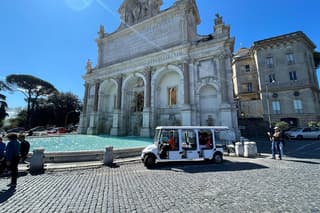 Panoramic Golf cart Tour Rome