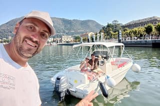 Lake Como Dolce Vita Boat and Vespa Experience
