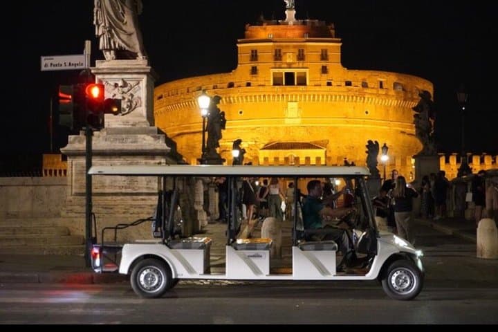 Rome by Night on Golf Cart - ViP Private Tour with Hotel Pick Up — photo 1 of 3