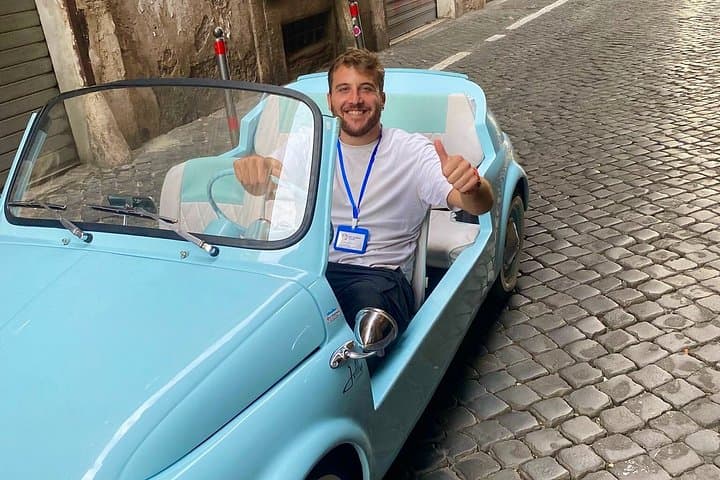 Rome Private Open-Top Fiat 500 Tour with Driver — photo 1 of 10