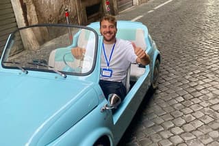 Rome Private Open-Top Fiat 500 Tour with Driver
