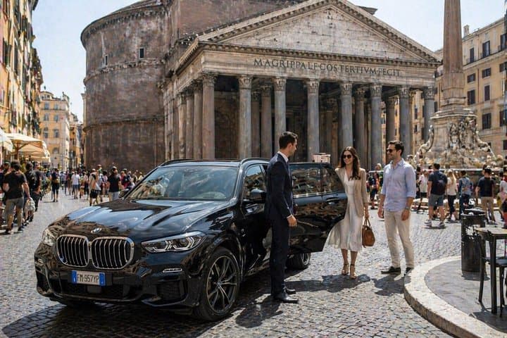 3h Panoramic Rome Tour by Car with Audio Guide - Italian cuisine — photo 1 of 8