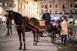 Florence : Horse-Drawn Carriage Tour of Historic Center