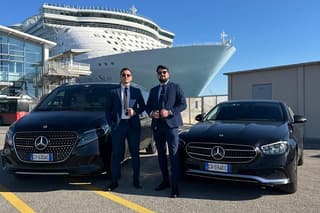 Private Civitavecchia Cruise Port Transfer to Rome FCO Airport